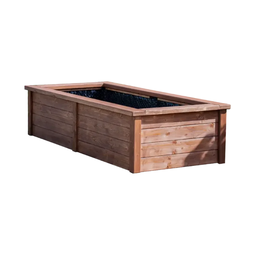 Vyvýšený záhon 206 × 94 cm, výška 50 cm – Zlatá střední cesta