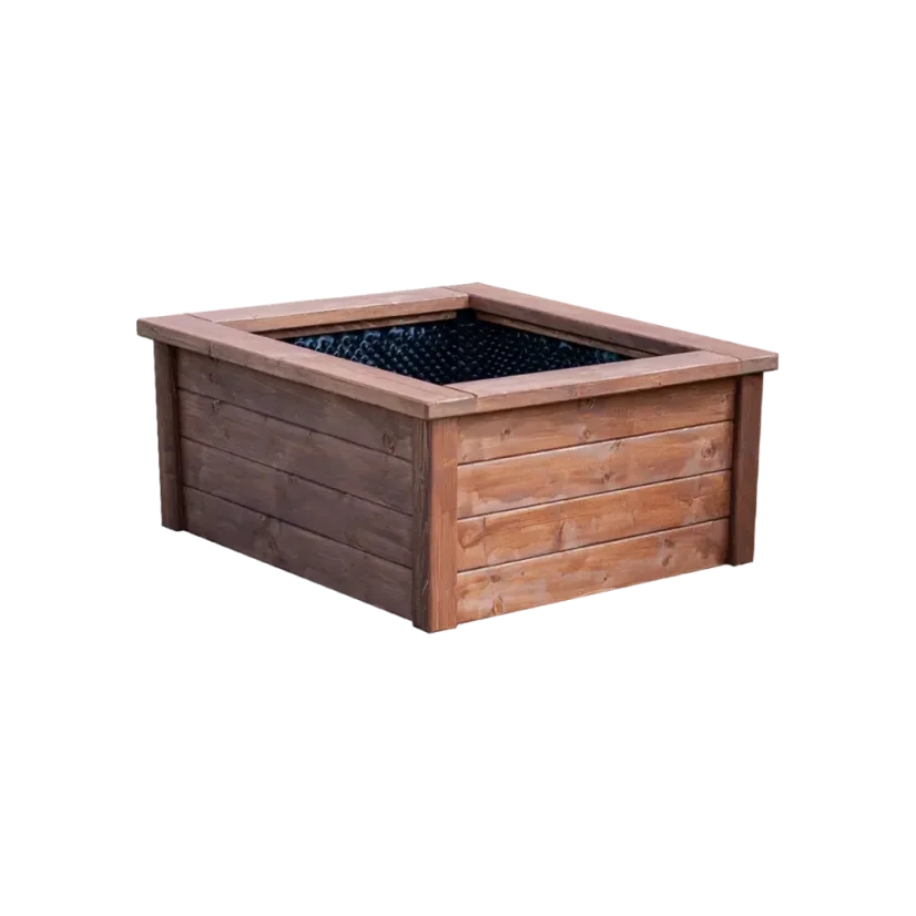 Vyvýšený záhon 108x94x50cm – Kompaktní, ale poctivý