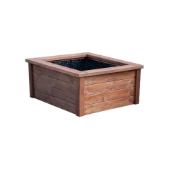 Vyvýšený záhon 108x94x50cm – Kompaktní, ale poctivý