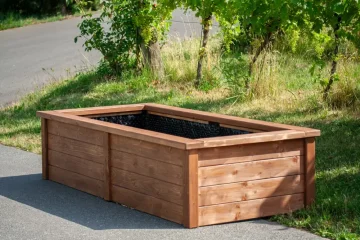 Vyvýšené záhony a truhlíky