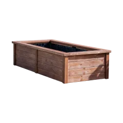 Vyvýšený záhon 206 × 94 cm, výška 50 cm – Zlatá střední cesta