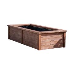 Vyvýšený záhon 206 × 94 cm, výška 50 cm – Zlatá střední cesta