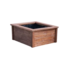 Vyvýšený záhon 108x94x50cm – Kompaktní, ale poctivý